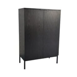 Umpiovikaappi Siera 120 Cm, Musta