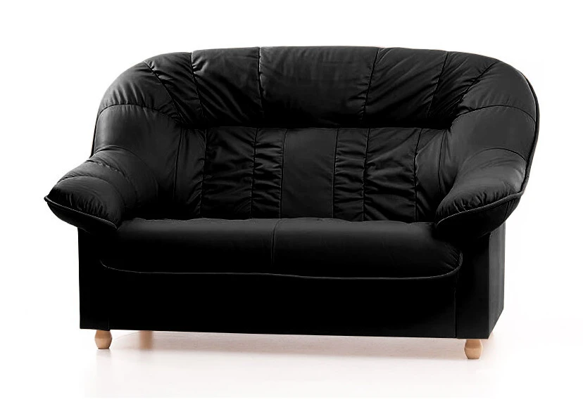 Nahkaverhoiltu Veronika-kulmadivaani - Image 4