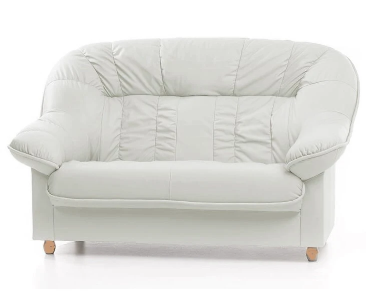 Nahkaverhoiltu Veronika-kulmadivaani - Image 3