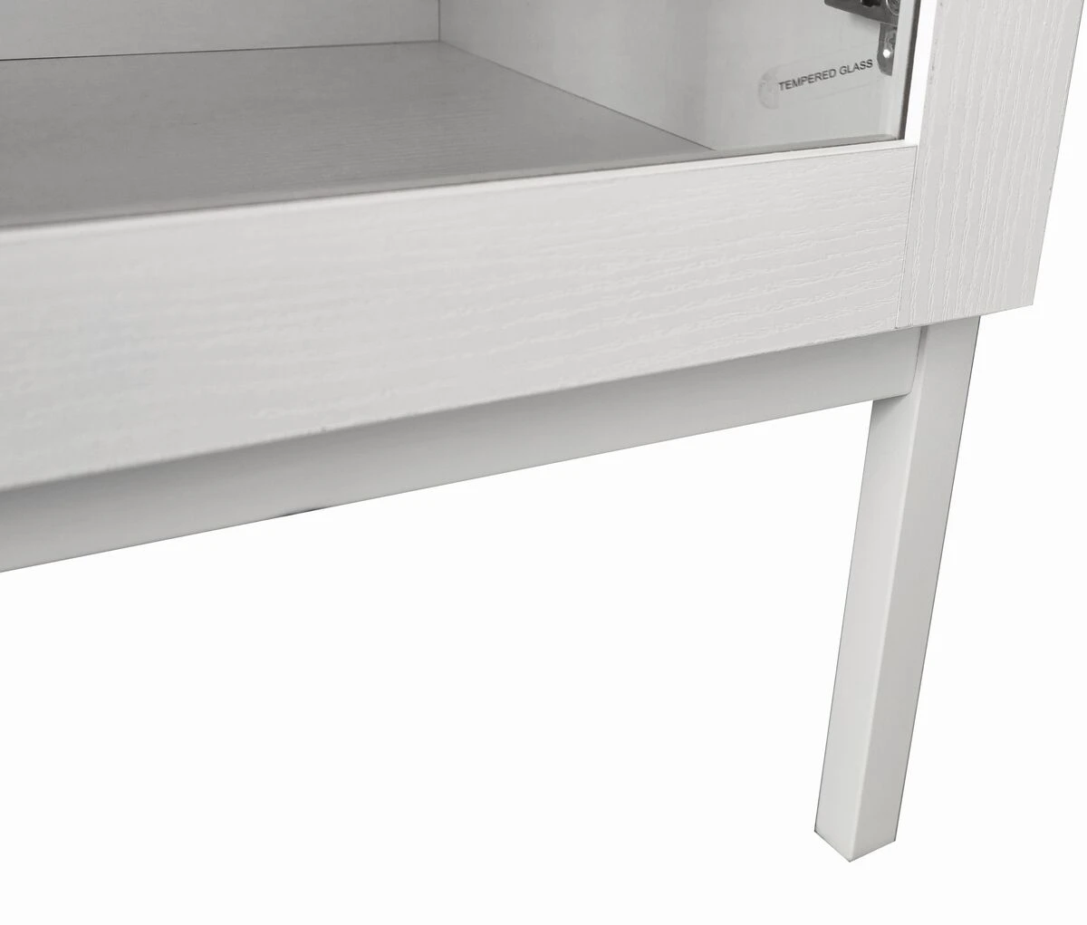 Lasiovikaappi Siera 80 Cm, Valkoinen - Image 6