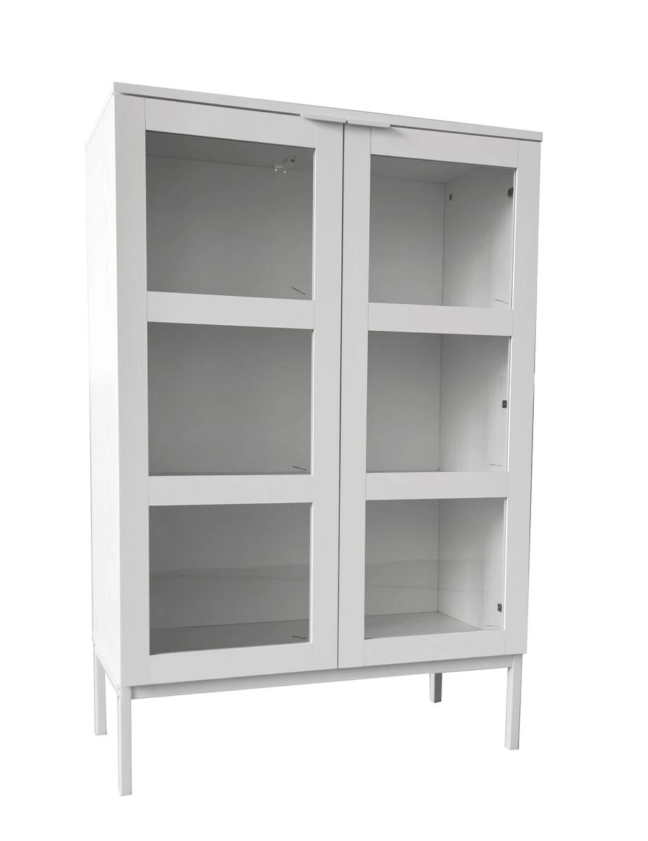 Lasiovikaappi Siera 120 Cm, Valkoinen