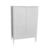 Umpiovikaappi Siera 120 Cm, Valkoinen